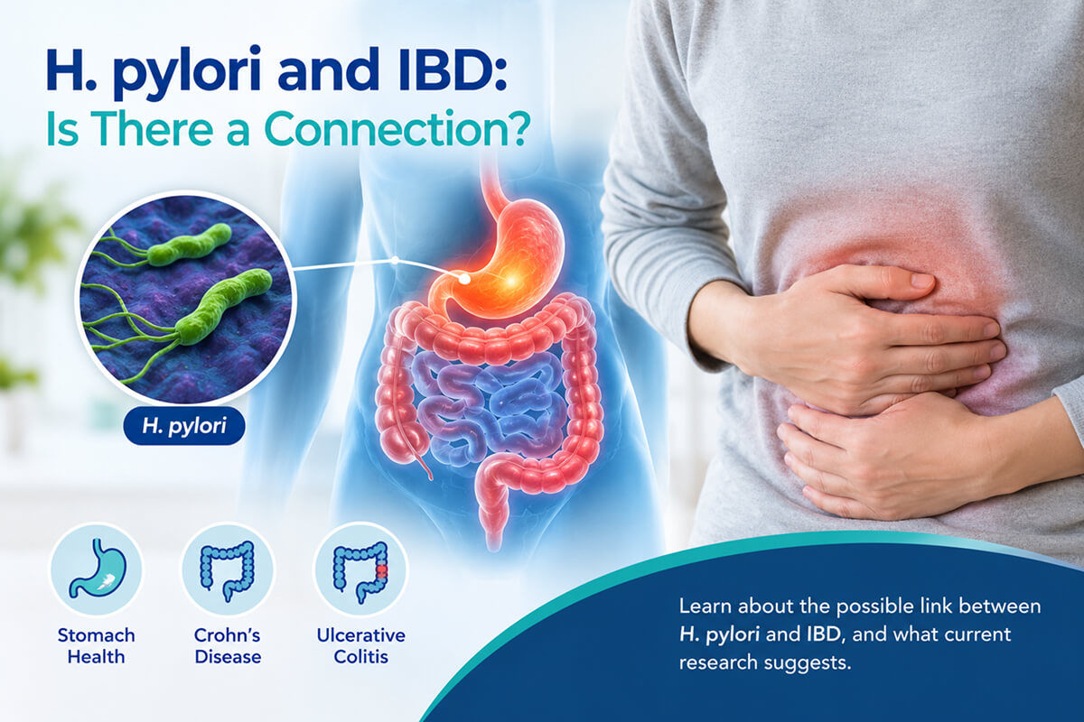 H. pylori and IBD connection